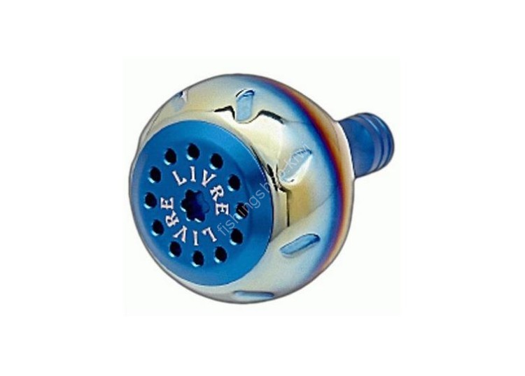 LIVRE 5913 EP40 Handle Knob for Daiwa L #Fire/Blue