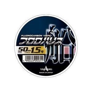 YAMATOYO Fluoro Hurisu Fune [Clear] 50m #1.5 (6lb)