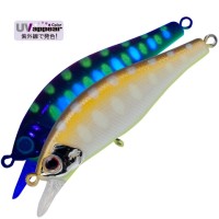 ANGLERS REPUBLIC Alexandra AX-43HW 3.3g Sinking #P-737 UV Pearl Yamame