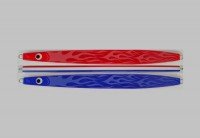NAKATANI S.Jig 250-170g #Red & Marine Blue Fire