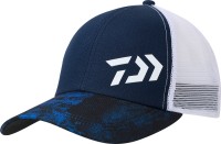 DAIWA DC-6624 3D Logo Half Mesh Cap (Bottom Navy) Free Size