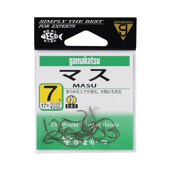 GAMAKATSU Masu Rose [Brown] #7 (17pcs)