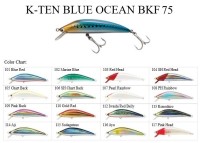 TACKLE HOUSE K-ten Blue Ocean BKF75 #102 Marine Blue