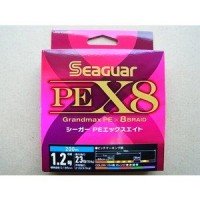KUREHA Seaguar PE X8 [10m x 5colors] 200m #1.2 (23lb)
