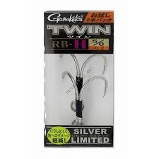 GAMAKATSU Twin RB-H Silver Limited #5/0 (2pcs) GAMAKATSU Twin RB-H Silver Limited #5/0 (2pcs)