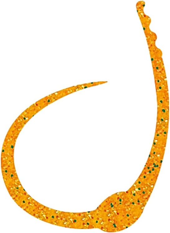 SASA LABO SCCJ-09 Single Cobra Curly Jr. #09 Ebi Orange