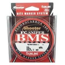 SUNLINE Shooter FC Sniper BMS AZAYAKA [Clear & Pink & Yellow-Green & Orange&Gray] 300m (14lb)