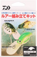 DAIWA Lure Kumitate Kit Bass Hunter DR Transparent