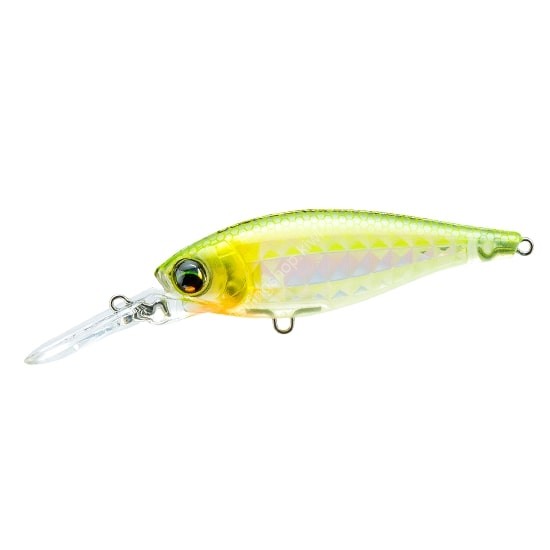 DUEL L-Bass Shad 60SP #02 GSCB Ghost Chart Back