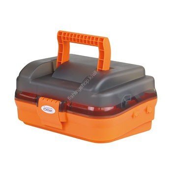 PROX OG-647SO OGK Small Tackle Box (One-Stage Type) Smoke x Orange Boxes &  Bags buy at