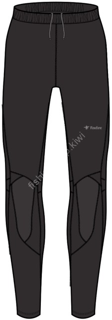 TIEMCO Foxfire Wet Wading Tights (Black) S