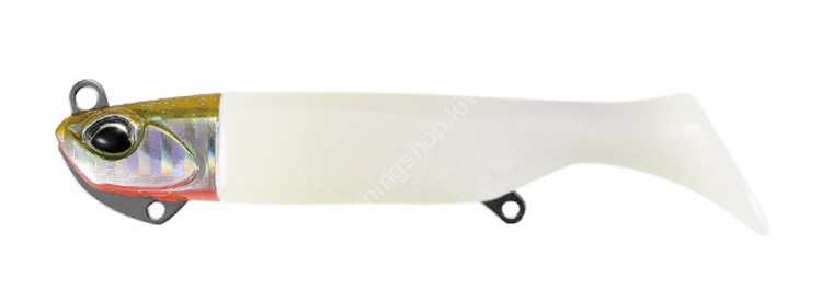 DUO Beach Walker Haul Shad Set 27g 3" AHA0211 Orange Spotted Tuna / Glow