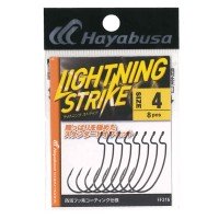 HAYABUSA Lightning Strike Offset Hook #1/0 (7pcs)