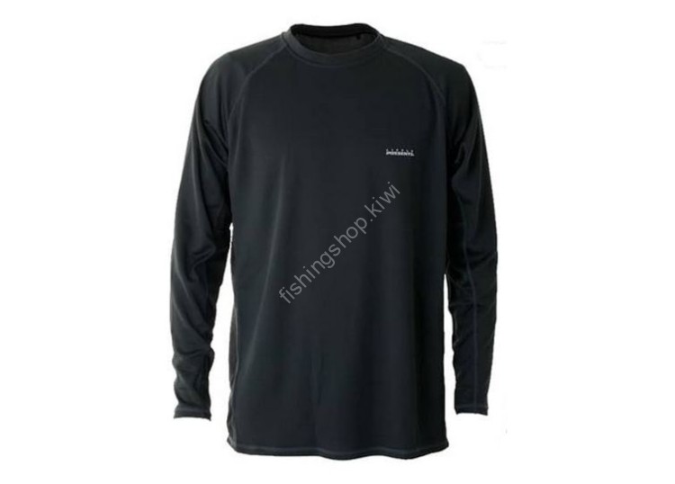 LITTLE PRESENTS T-18 Stretch Mesh Dry Long Tee M #Charcoal Gray