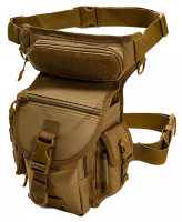 DRESS Military Leg Bag TAN