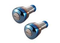 LIVRE Titanium Knob Delta D27BTI-2 #Fire/Blue (2pcs)