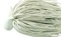 DEPS Super Head Lock Jig Fine Rubber Skirt 1/2oz #10 White