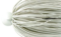 DEPS RR Jig Head 3.0g Fine Rubber Skirt #10 White