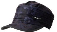 DAIWA DC-5024W Gathered Work Cap (Black Camo) Free Size