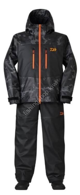 DAIWA DW-6024 PU Ocean Winter Suit (Black Camo) 2XL