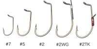 NISHINE DS Hook w/Weedguard 2WG (4pcs)
