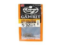 G-seven tungsten ssinker straight 1 32oz (0.9g