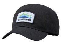 SHIMANO CA-014W Patch Cap Black S