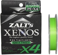 LINE SYSTEM Zalts Xenos x4 Hi Sensor Trout Area [Light Green] 100m #0.25 (5lb)