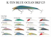 TACKLE HOUSE K-ten Blue Ocean BKF125 #104 SH Red Head