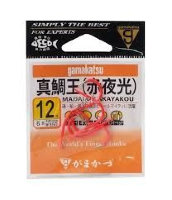 GAMAKATSU Madai Ou [Red Night Glow] #12 (6pcs)