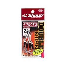 SHOUT! Double Kudako 329DK [Silver] #3/0 (2pcs)