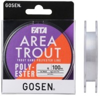 GOSEN Fata Area Trout Polyester [Natural] 100m #0.35 (1.75lb)