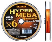 DAIWA UVF Hyper Mega Sensor x6 [10m x 5colors] 150m #2 (32lb)