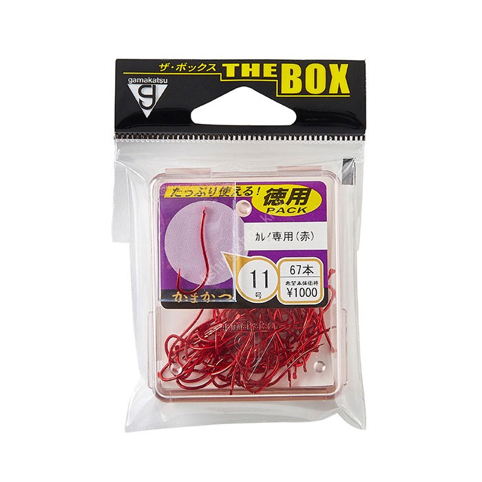 GAMAKATSU Karei Senyo Box [Red] #11 (67pcs)