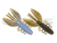 DEPS Spiny Claw 4'' #153 Green Pumpkin Blue Glimmer (8pcs)