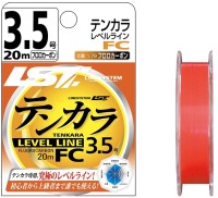 LINE SYSTEM Tenkara Level Line FC [Fluorescent Orange] 20m #3 (12lb)