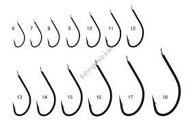 GAMAKATSU Maruseigo w/Thread 60cm [White] #7 (6pcs)