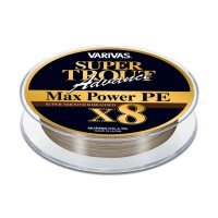 VARIVAS Super Trout Advance Max Power PE x8 [Champagne Gold + White] 150m #0.6 (14.5lb)