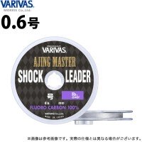 VARIVAS Ajing Master Shock Leader [Natural] 30m #0.6 (2.5lb)