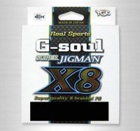 YGK G-Soul Super Jig Man X8 [Multicolor] 300m #4 (60lb)