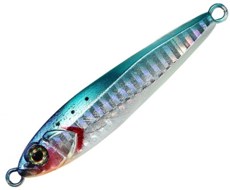 JACKALL Big Backer Jig 60g #Sardines Glow Belly / Border Holo