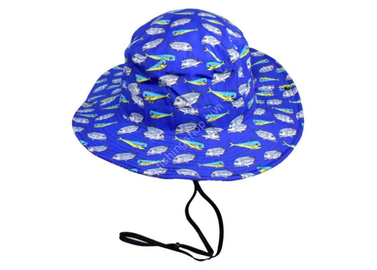 KOHINATA Cap Gyogyo Hat 10340 #GT Dolphin Fish (Navy)