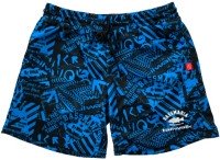 TAILWALK × bassmania Collabo Dry Short Pants (Black x Blue) M