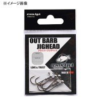 ICHIKAWA FISHING Out Barb Jig Head 1g #2/0 (4pcs)