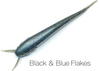 NISHINE Nishine Namazu 4''5 #1 Black & Blue Flake