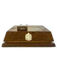 ABU GARCIA Wood Display LH #Dark Brown Color