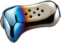 LIVRE 11362 TRBL-1 Trigger Knob (Single) #Fire + Blue C