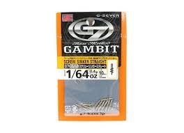 G-seven tungsten ssinker straight 1 64oz (0.4g
