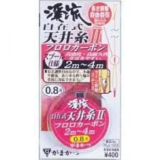 GAMAKATSU Keiryuu Jizai Shiki Tenjou Ito Shikake II Fluoro #0.6