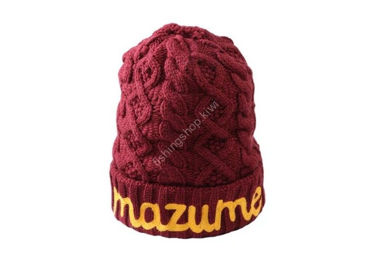 MAZUME Knit Watch #Burgundy